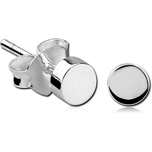 STERLING SILVER 925 EAR STUDS PAIR - DISC