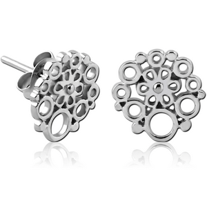 STERLING SILVER 925 EAR STUDS PAIR