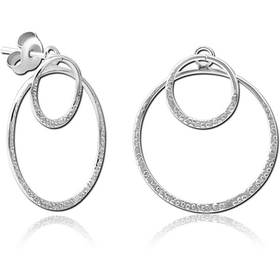 STERLING SILVER 925 EAR STUDS PAIR