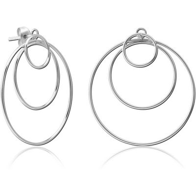 STERLING SILVER 925 EAR STUDS PAIR