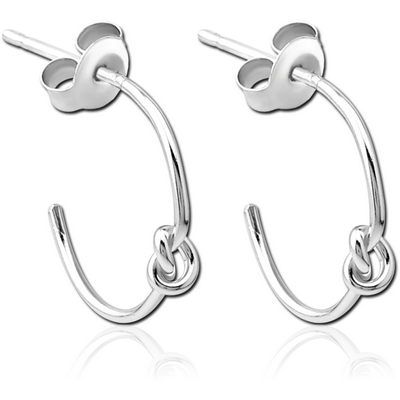STERLING SILVER 925 EAR STUDS PAIR