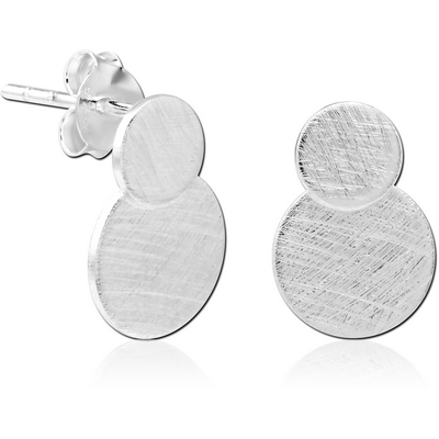 STERLING SILVER 925 EAR STUDS PAIR
