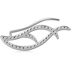 STERLING SILVER 925 EAR VINE - LEFT