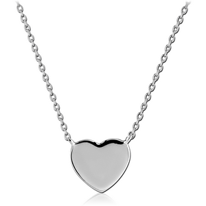 STERLING SILVER 925 NECKLACE WITH PENDANT - HEART