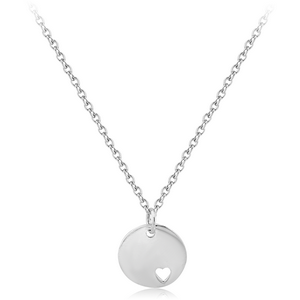 STERLING SILVER 925 NECKLACE WITH PENDANT - SMALL HEART