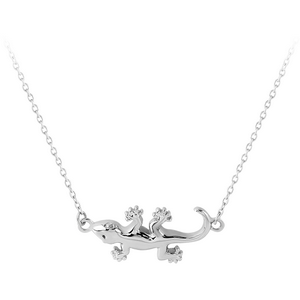 STERLING SILVER 925 NECKLACE WITH PENDANT - SALAMANDER
