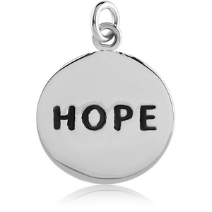 STERLING SILVER 925 PENDANT - HOPE