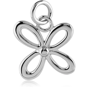 STERLING SILVER 925 PENDANT - FLOWER