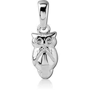 STERLING SILVER 925 PENDANT - OWL