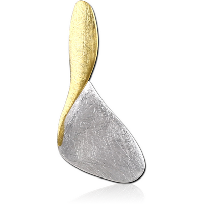 STERLING SILVER 925 TWO TONE PENDANT