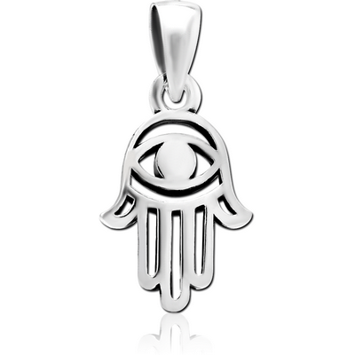 STERLING SILVER 925 PENDANT - HAMSA