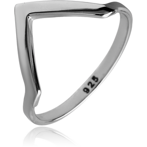 STERLING SILVER 925 RING - TRIANGLE