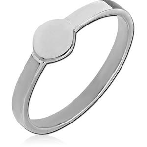 STERLING SILVER 925 RING - CIRCLE