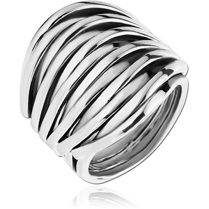 STERLING SILVER 925 RING - SPINE