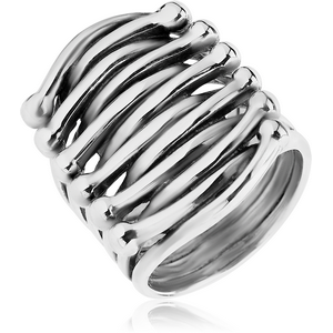 STERLING SILVER 925 RING - LONG SPINE