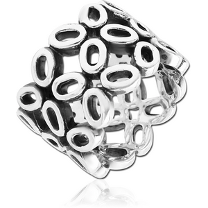 STERLING SILVER 925 RING - FLOWERS