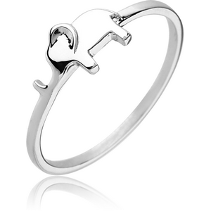STERLING SILVER 925 RING - ELEPHANT
