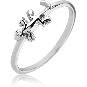STERLING SILVER 925 RING - LIZARD