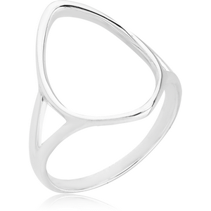 STERLING SILVER 925 RING - DROP