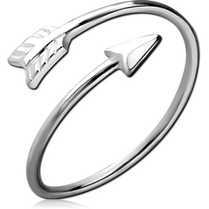 STERLING SILVER 925 RING - OPEN ARROW