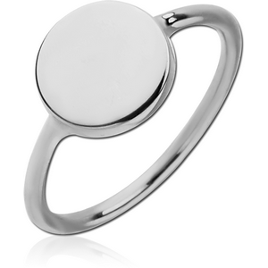 STERLING SILVER 925 RING - CIRCLE