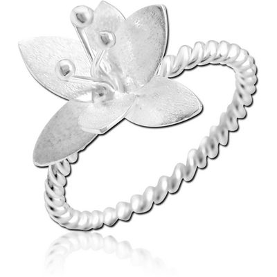 STERLING SILVER 925 RING - FLOWER