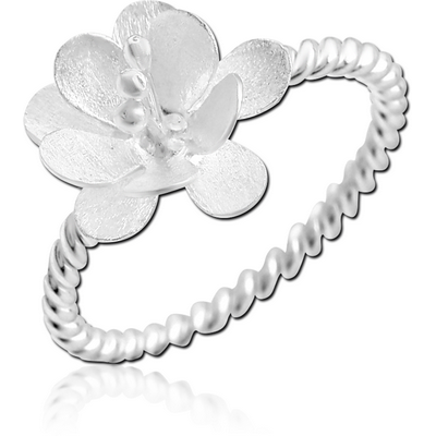STERLING SILVER 925 RING - FLOWER
