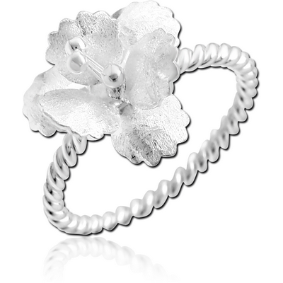 STERLING SILVER 925 RING - FLOWER