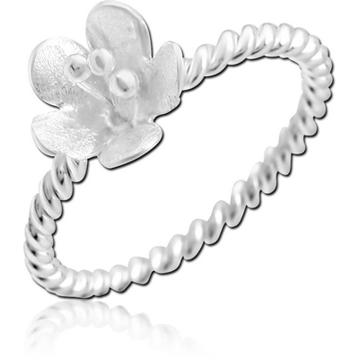 STERLING SILVER 925 RING - FLOWER