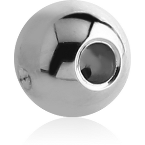 SURGICAL STEEL SLAVE SPINNER BALL WITHOUT RING