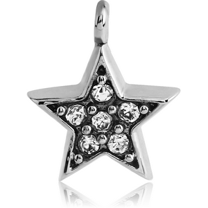 SURGICAL STEEL CHARM - STAR