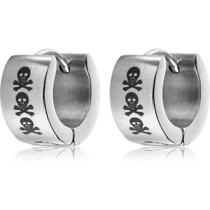 STAINLESS STEEL HUGGIES PAIR