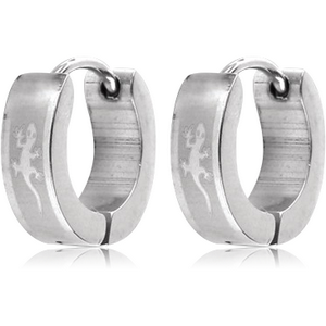 STAINLESS STEEL HUGGIES PAIR