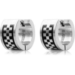 STAINLESS STEEL HUGGIES PAIR