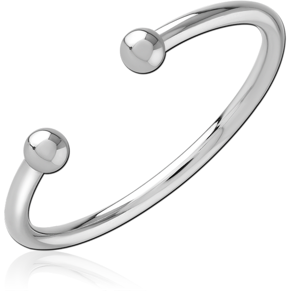 SURGICAL STEEL OPEN RING