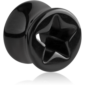 ACRYLIC DOUBLE FLARED STAR PLUG