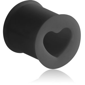 SILICONE DOUBLE FLARED HEART TUNNEL