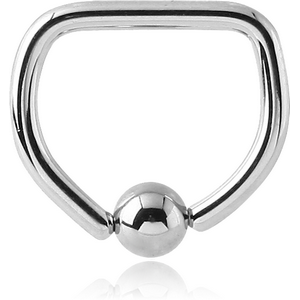 TITANIUM BALL CLOSURE D-RING