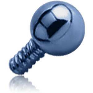ANODISED TITANIUM MICRO BALL FOR 1.2MM INTERNALLY THREADED PINS