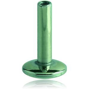 ANODISED TITANIUM INTERNALLY THREADED MICRO LABRET PIN