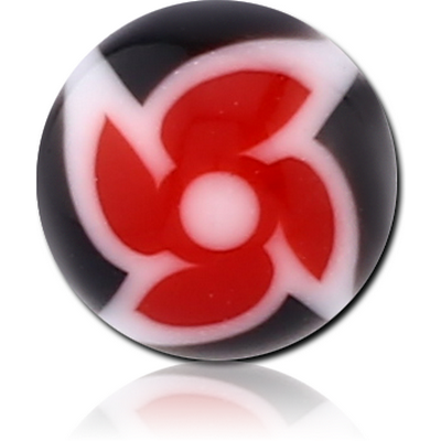 UV ACRYLIC TWISTER FLOWER BALL
