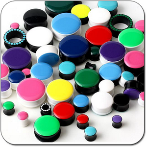 VALUE PACK OF UV ACRYLIC ENAMEL PLUGS - PACK OF 250 PCS