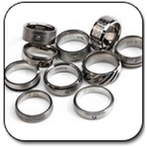 VALUE PACK OF MIX PACK OF TITANIUM WOMEN SIZE RINGS - PACK OF 100 PCS