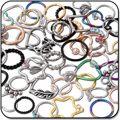 VALUE PACK OF MIX SEAMLESS RINGS - PACK OF 500 PCS