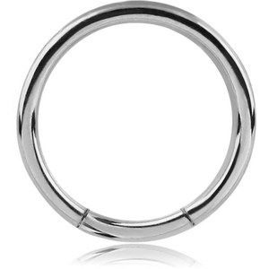 18K WHITE GOLD SMOOTH SEGMENT RING