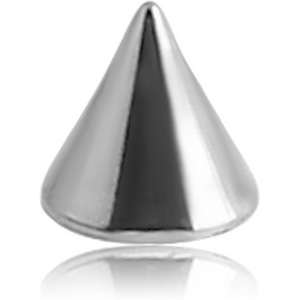 18K WHITE GOLD MICRO CONE