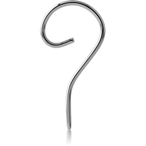 SURGICAL STEEL FISH HOOK-TATTOO SPIRAL