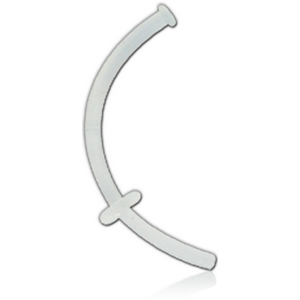BIOFLEX CURVED RETAINER MICRO LABRET WITH DISC