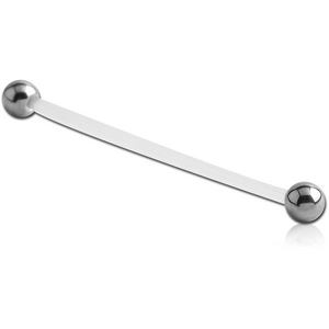 BIOFLEX MICRO BARBELL WITH TITANIUM BALLS