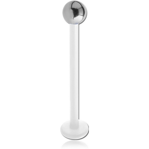 BIOFLEX MICRO LABRET WITH SURGICAL STEEL BALL